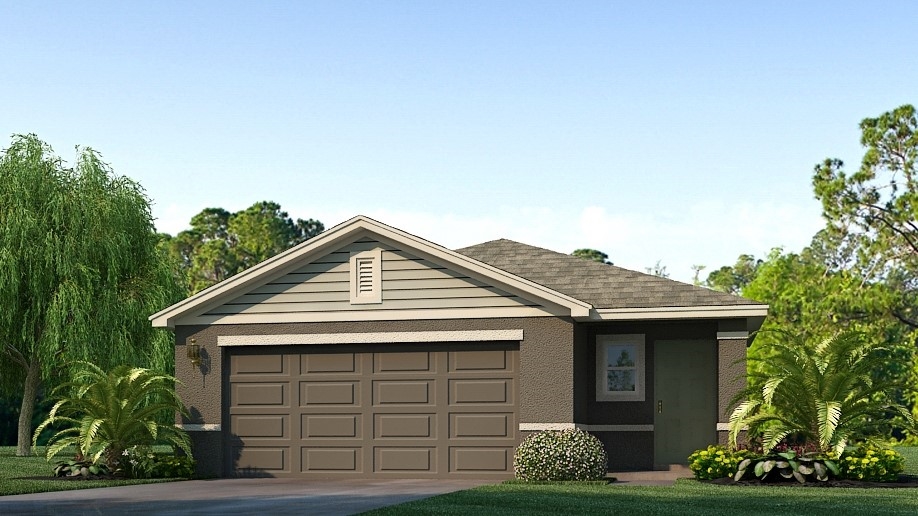 Exterior of Harper at Rye Crossing by D.R. Horton in Parrish Florida