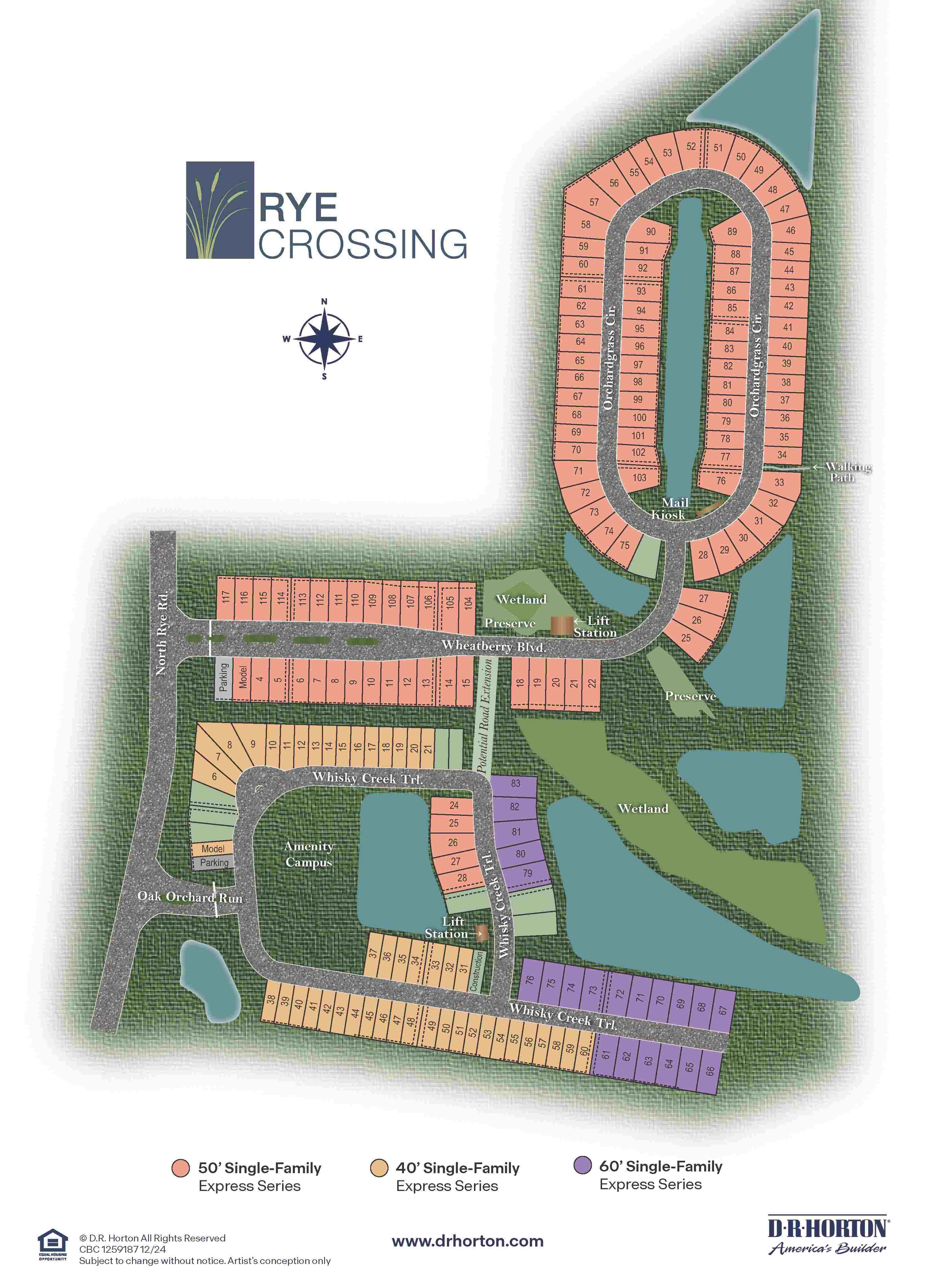 Static Lot Map