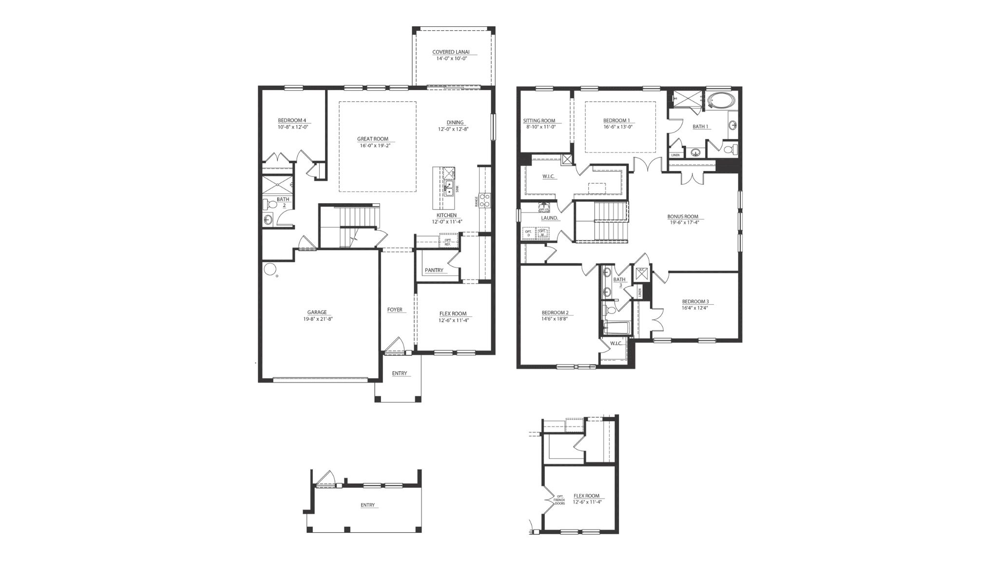 Holden floorplan outline