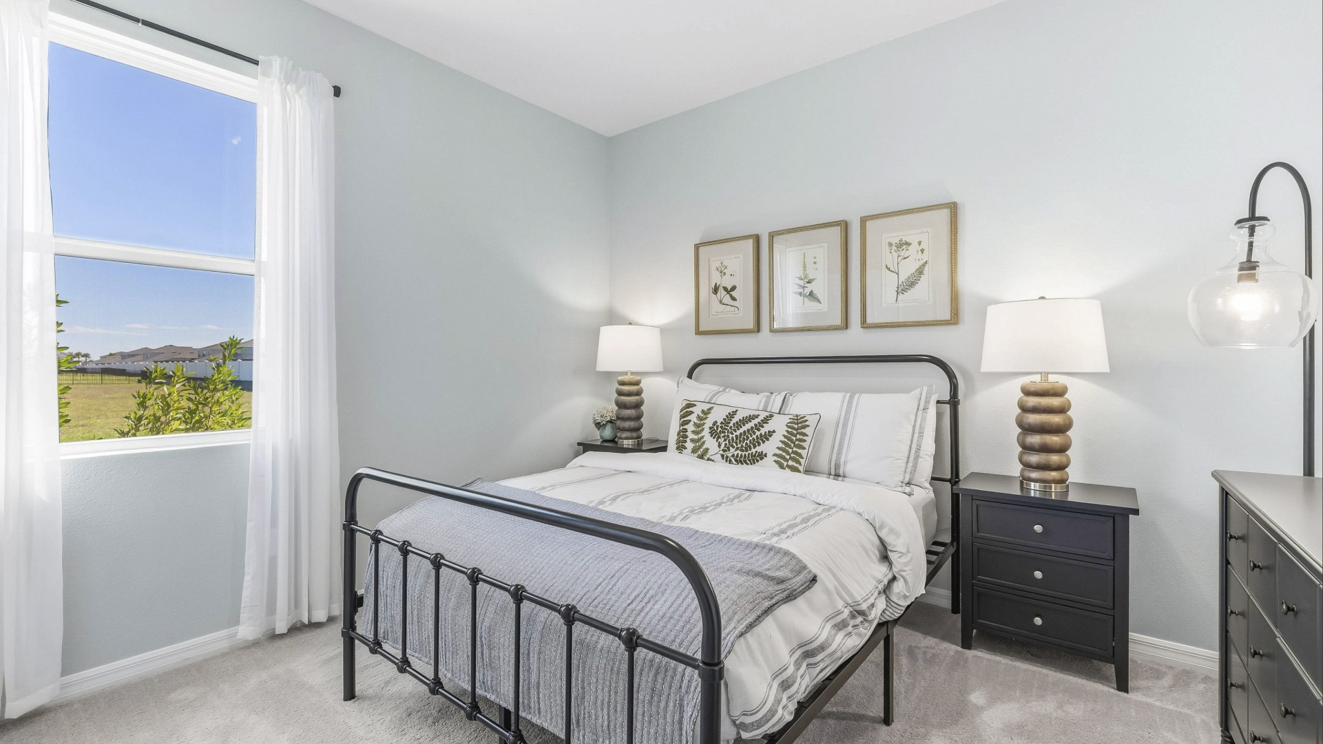 Bedroom in the Delray floorplan at Legacy Preserve by D.R. Horton in Parrish Florida
