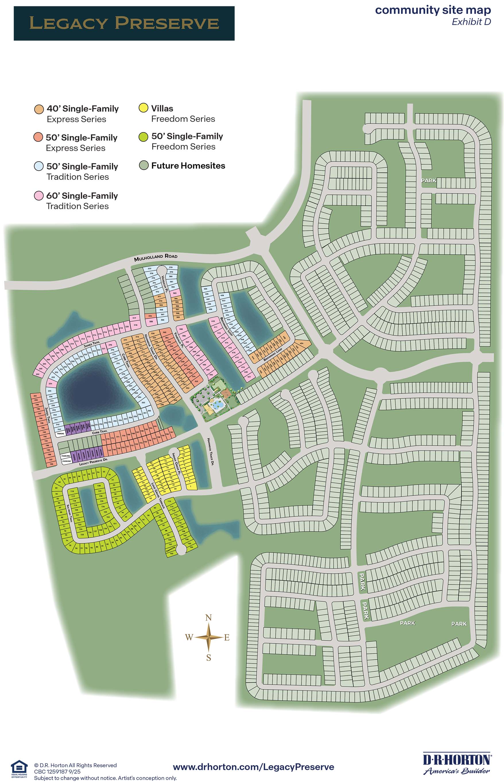 Static Lot Map