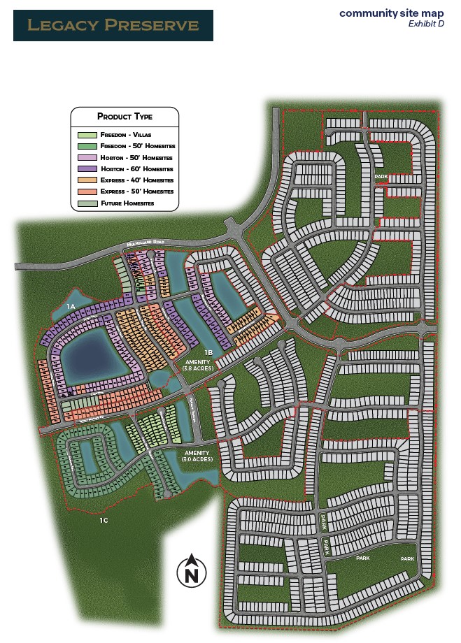 Static Lot Map