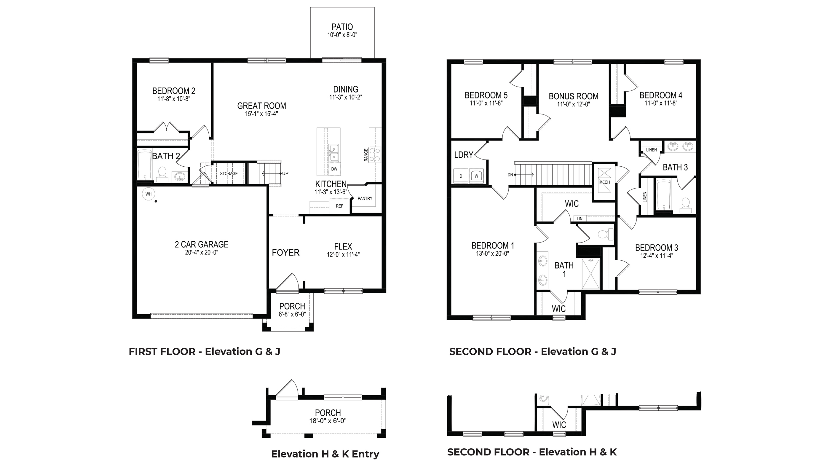 Hayden Floorplan Outline