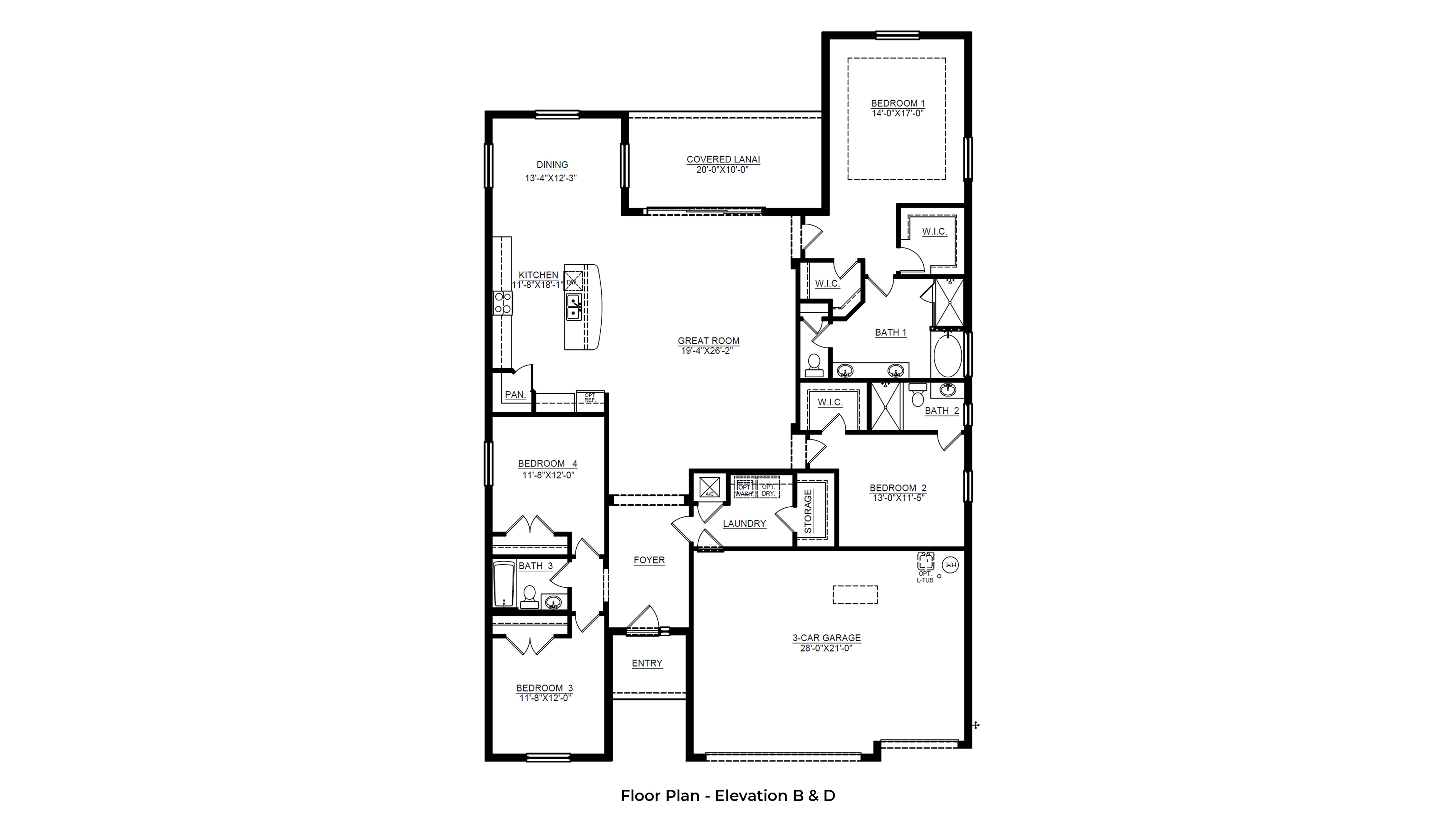 Hawthorne Floorplan Outline