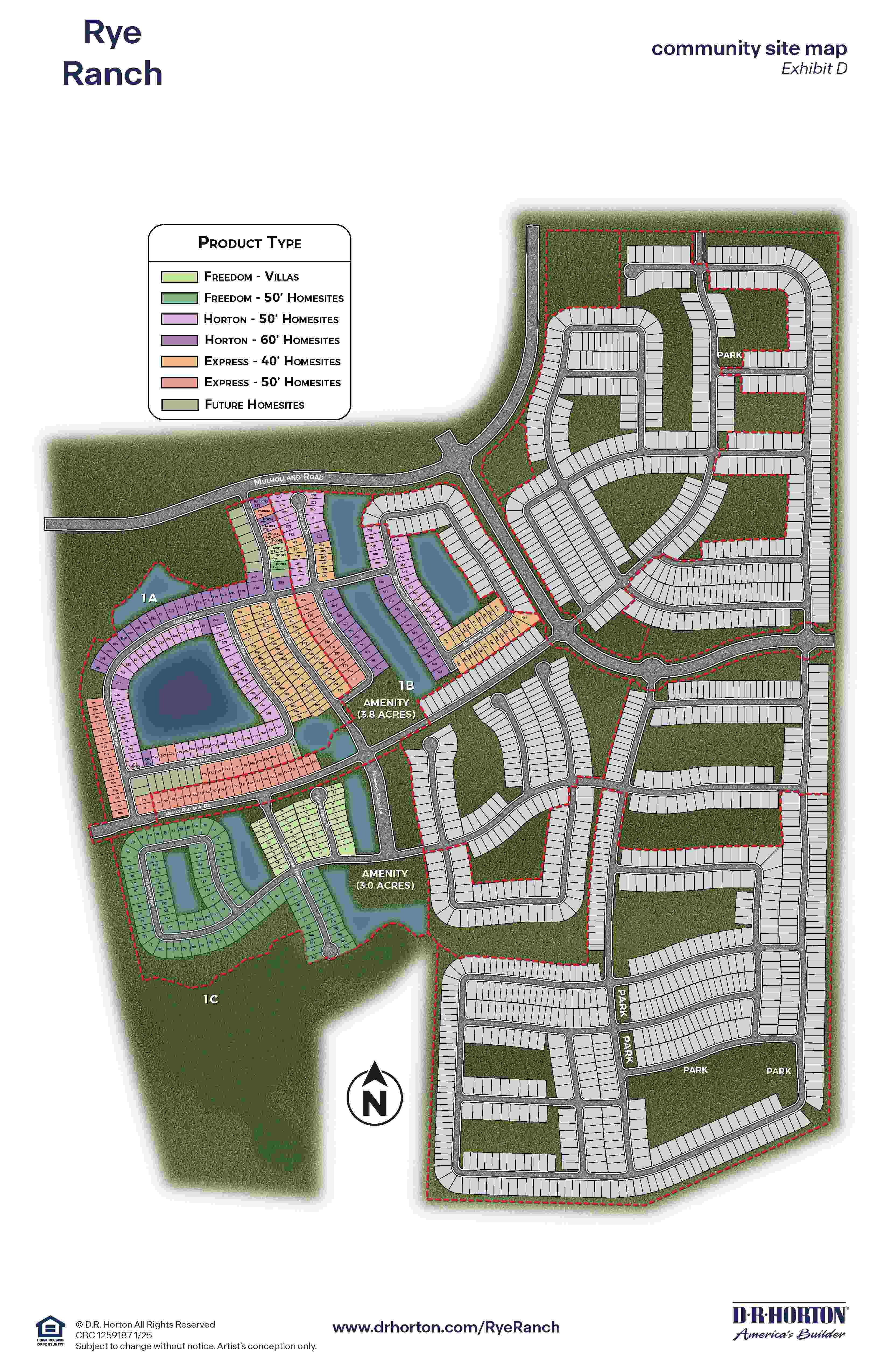 Static Lot Map