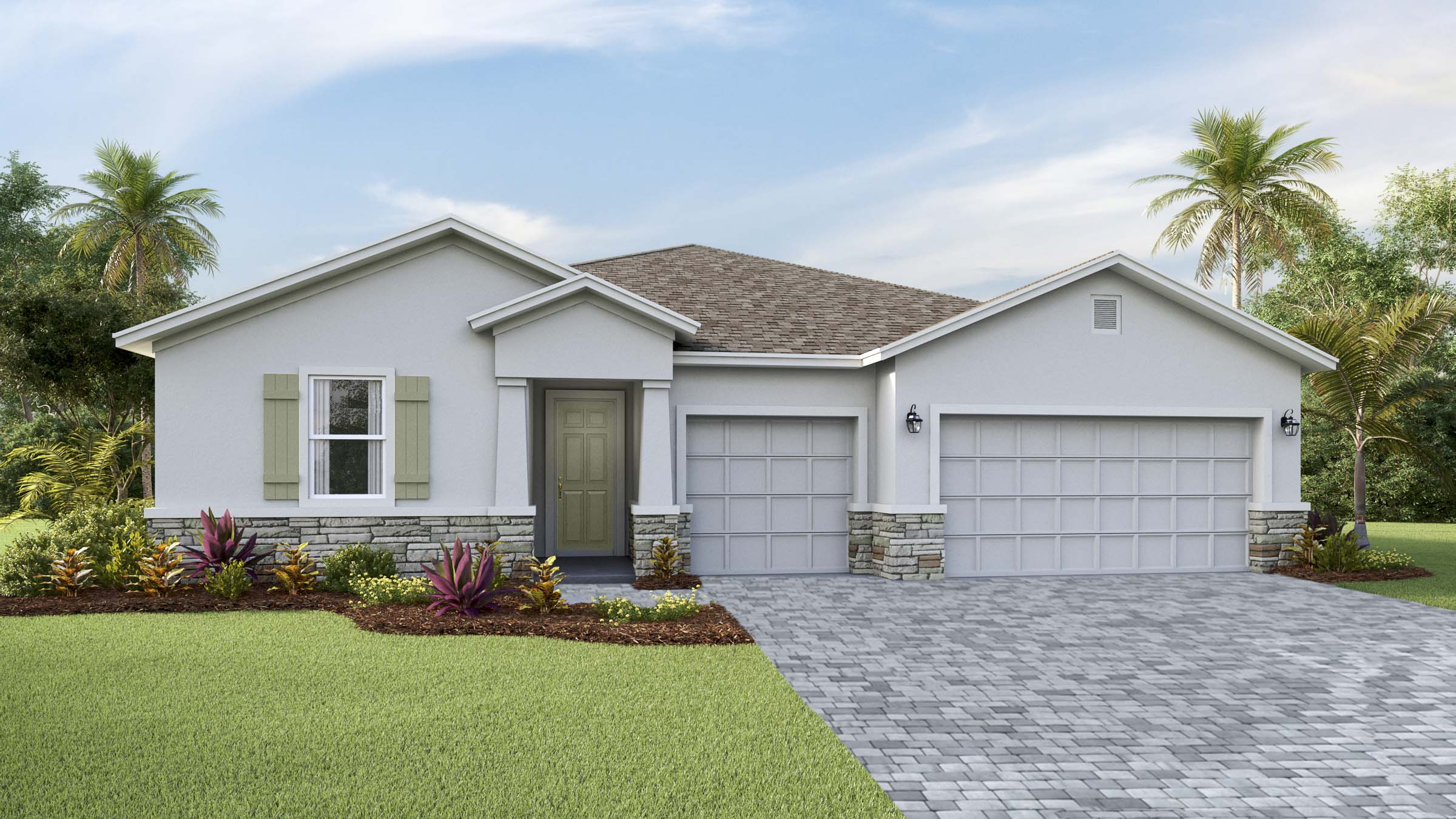 Exterior of Camden at Saddlestone by D.R. Horton in Sarasota Florida