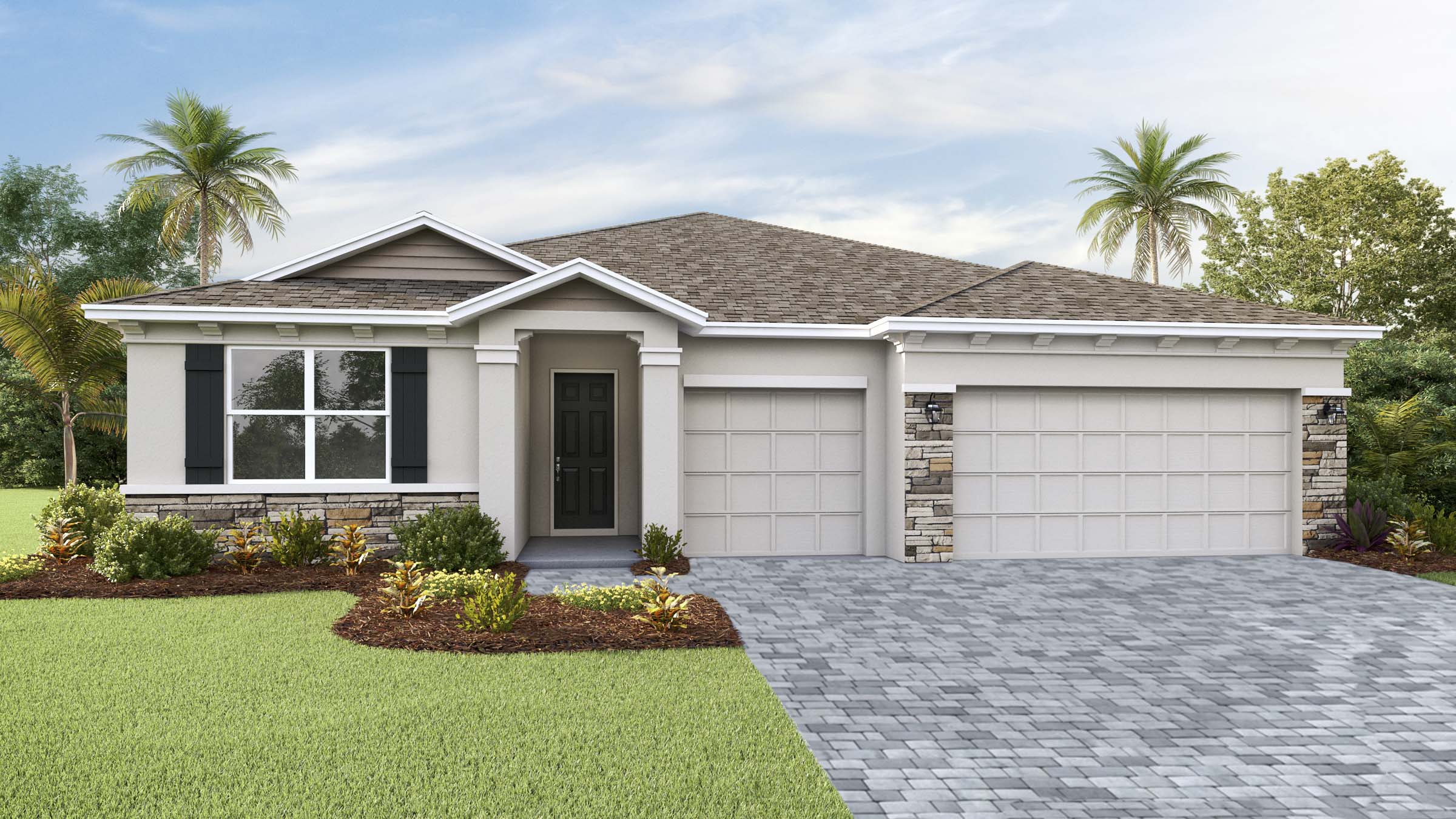 Exterior of Camden at Saddlestone by D.R. Horton in Sarasota Florida