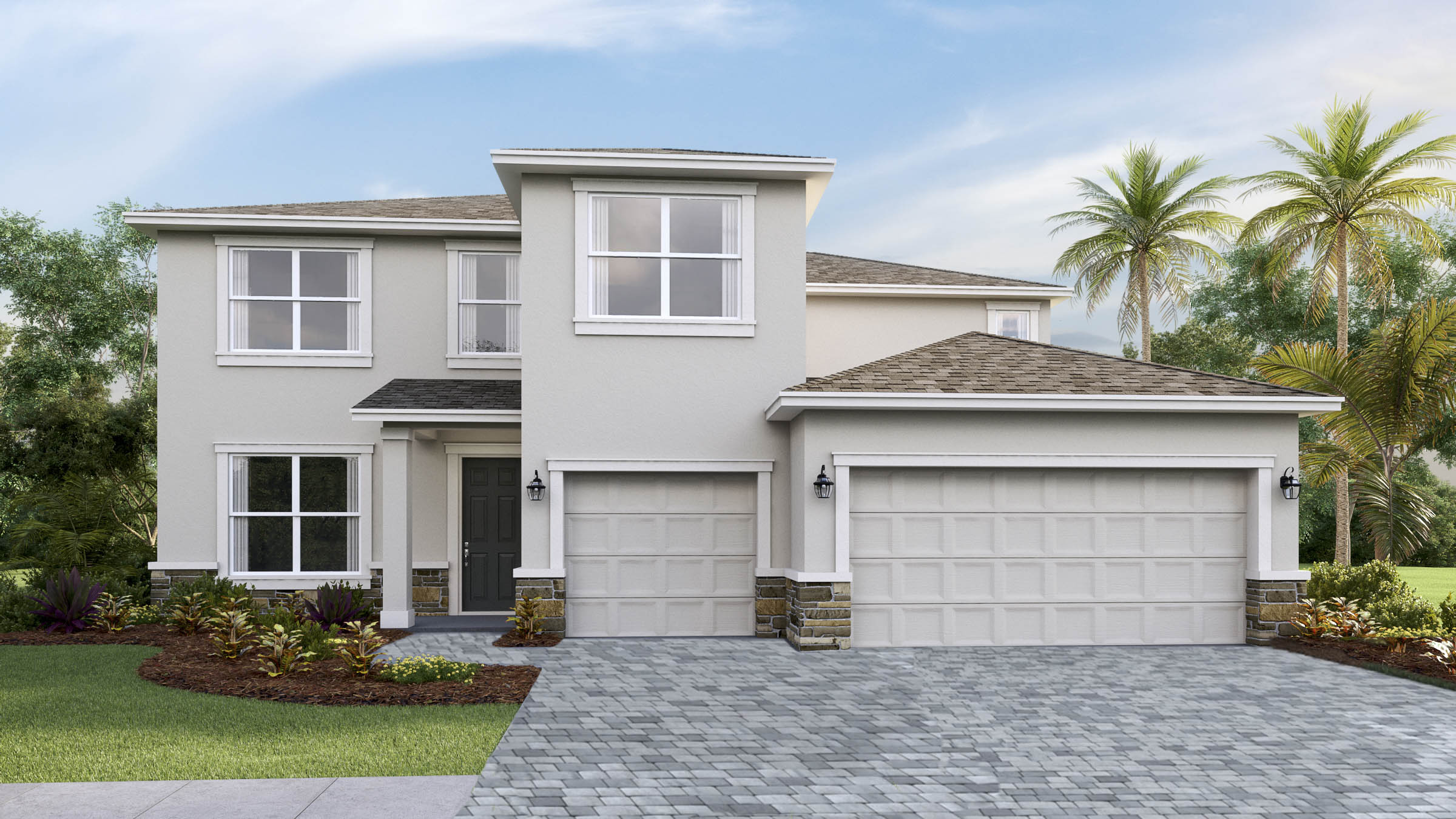 Exterior of Jordyn II at Saddlestone by D.R. Horton in Sarasota Florida