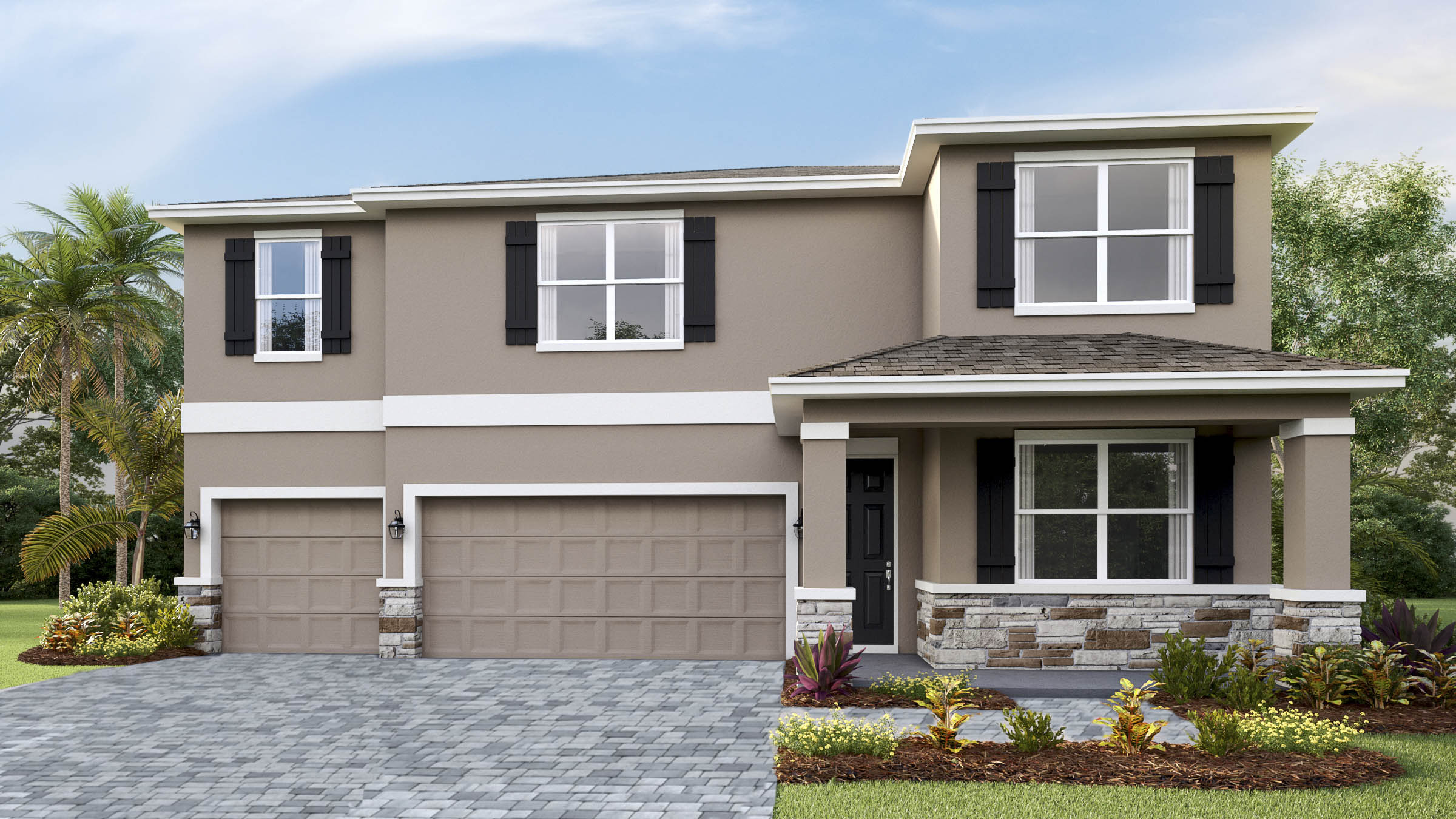 Exterior of Torino at Saddlestone by D.R. Horton in Sarasota Florida