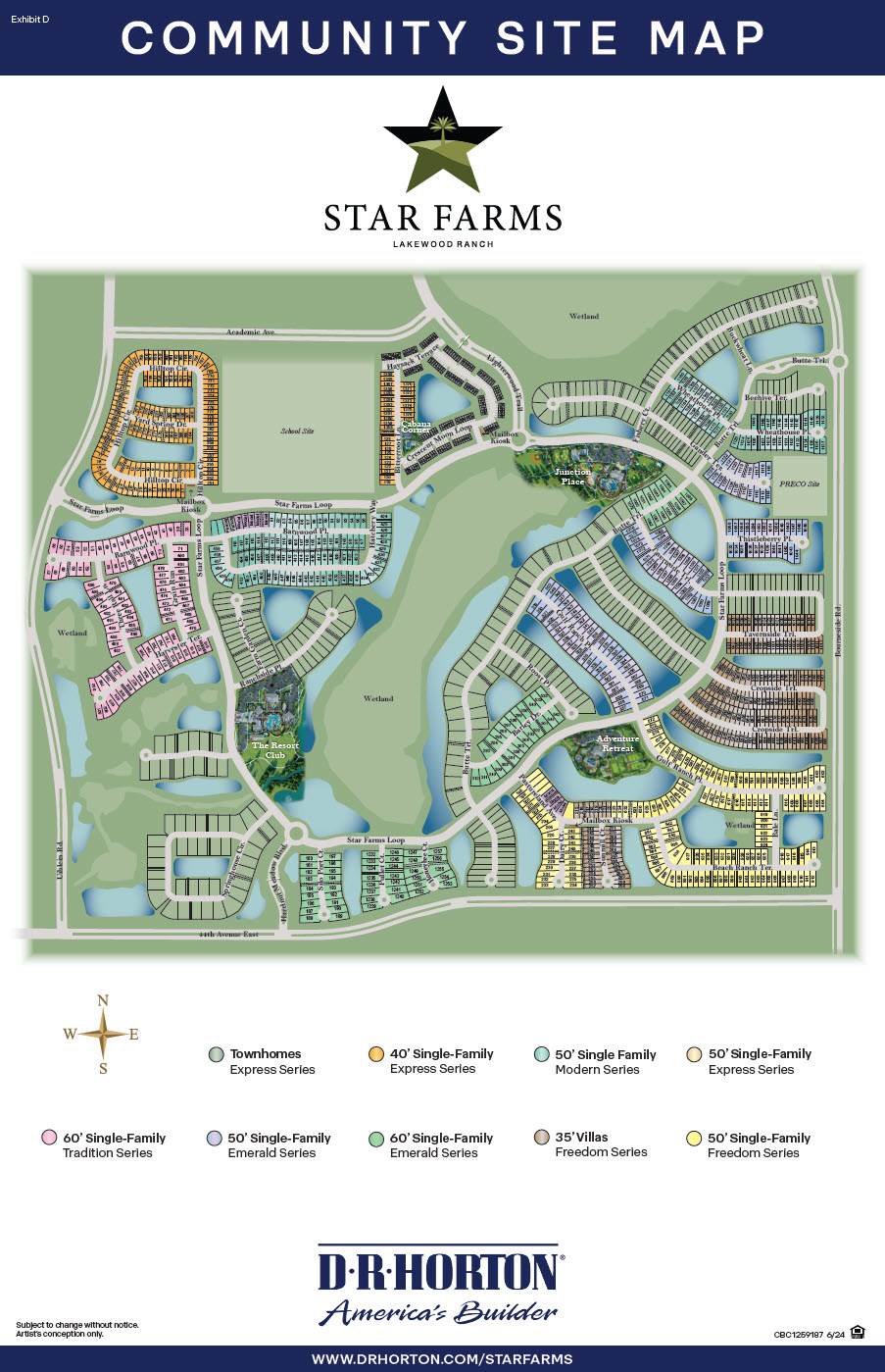 Static Lot Map