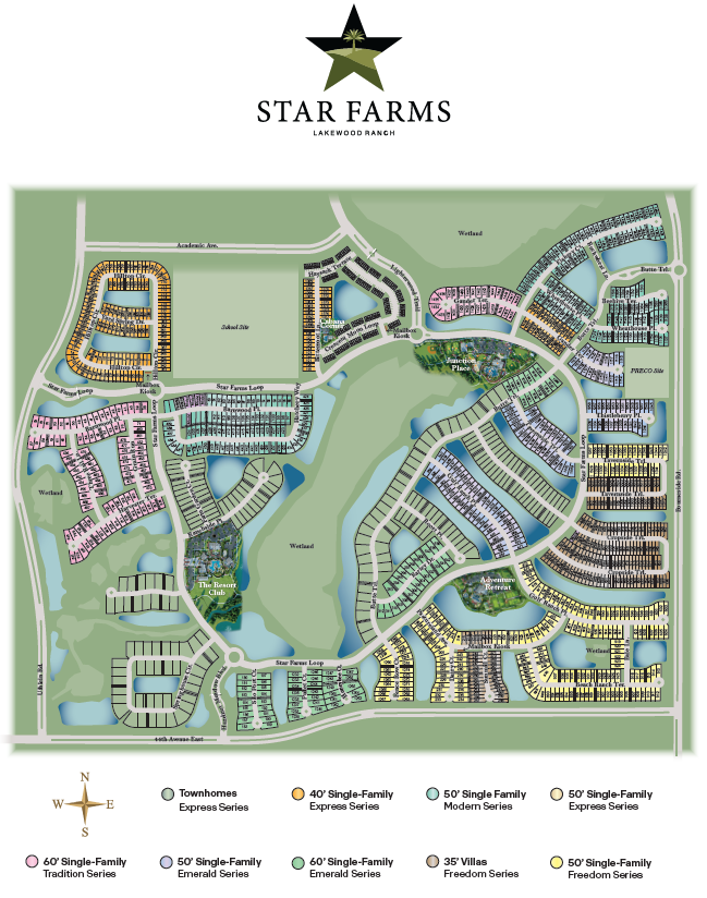 Static Lot Map