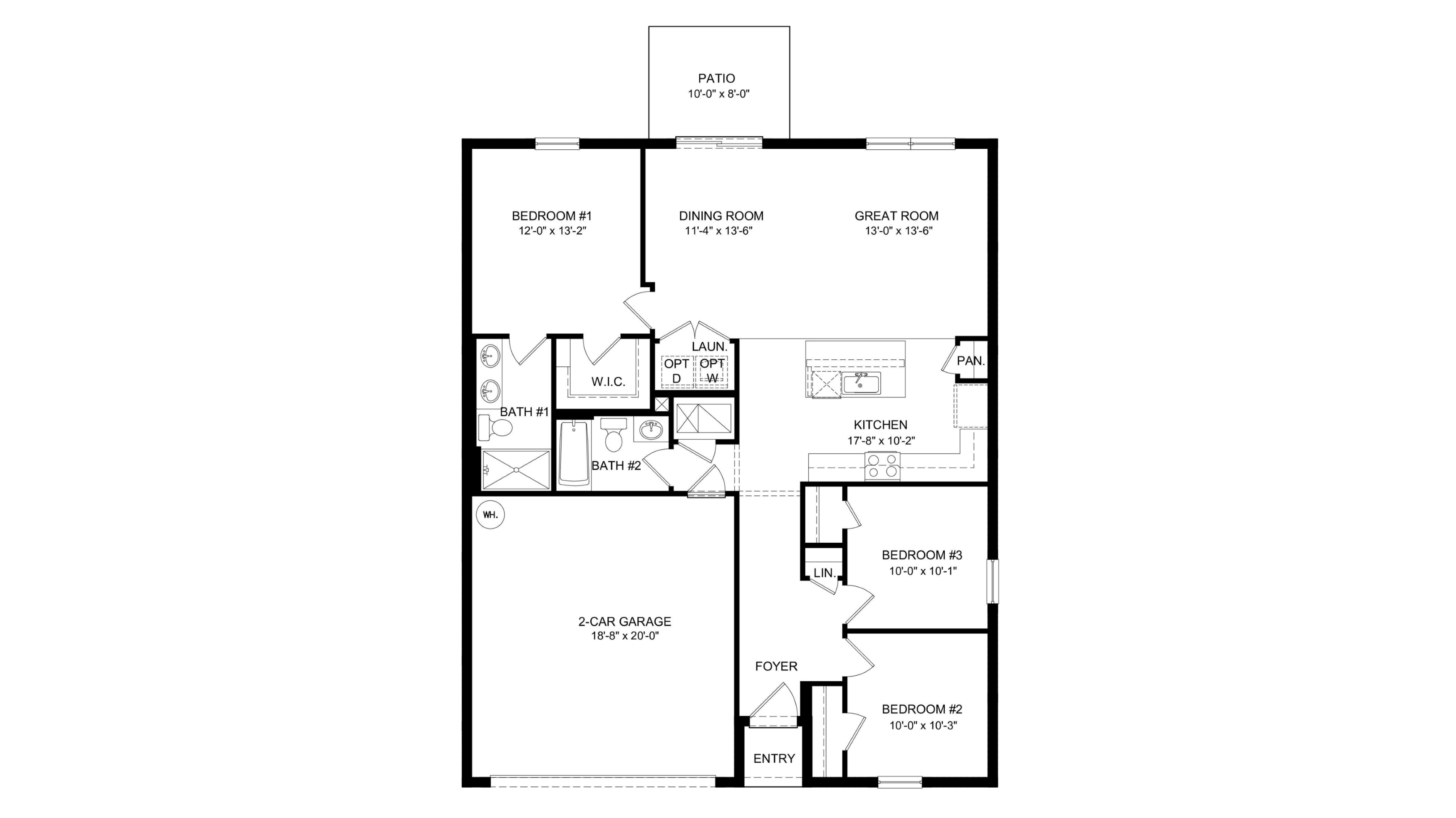 Archer Floorplan Outline