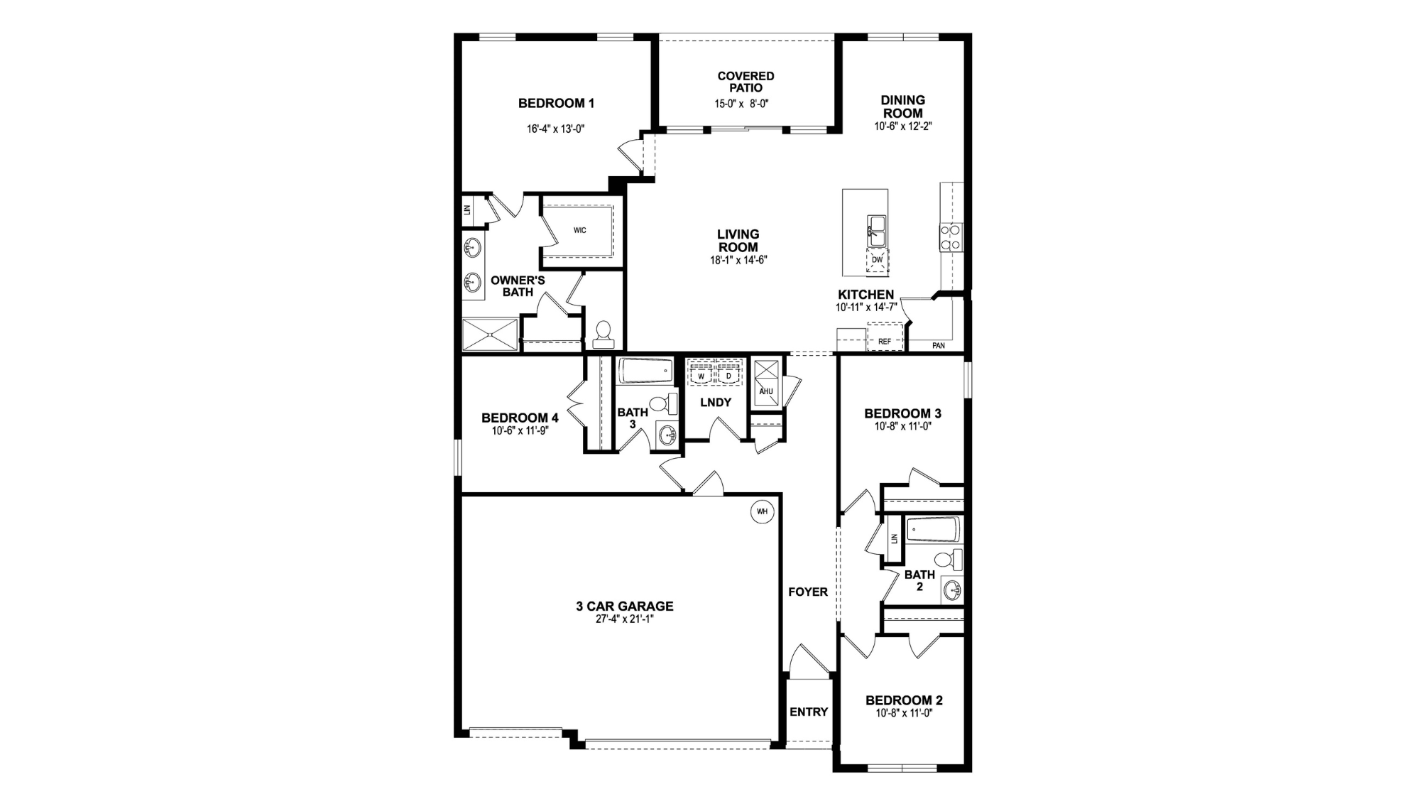 Madison Floorplan Outline