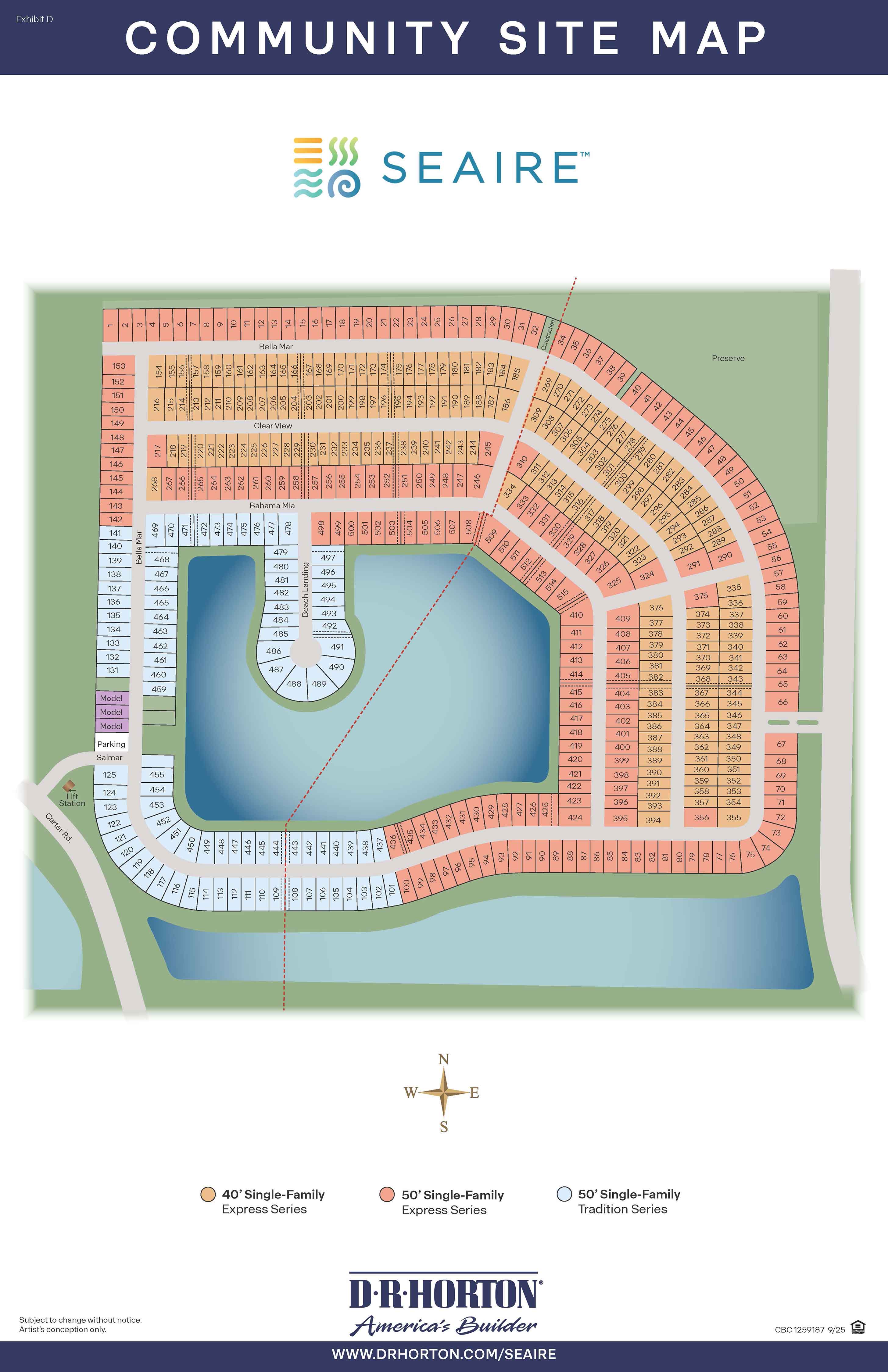 Static Lot Map