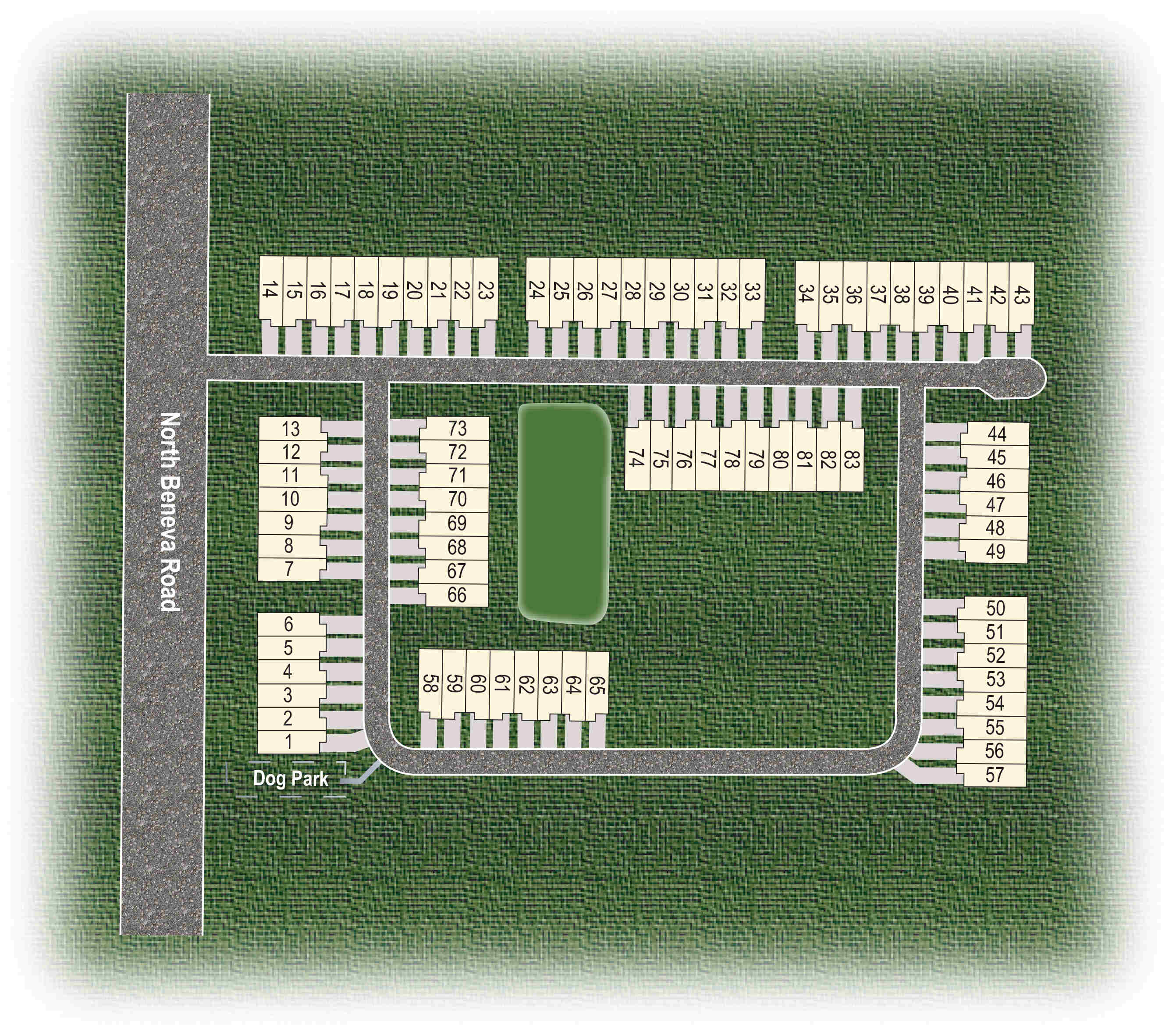 Static Lot Map