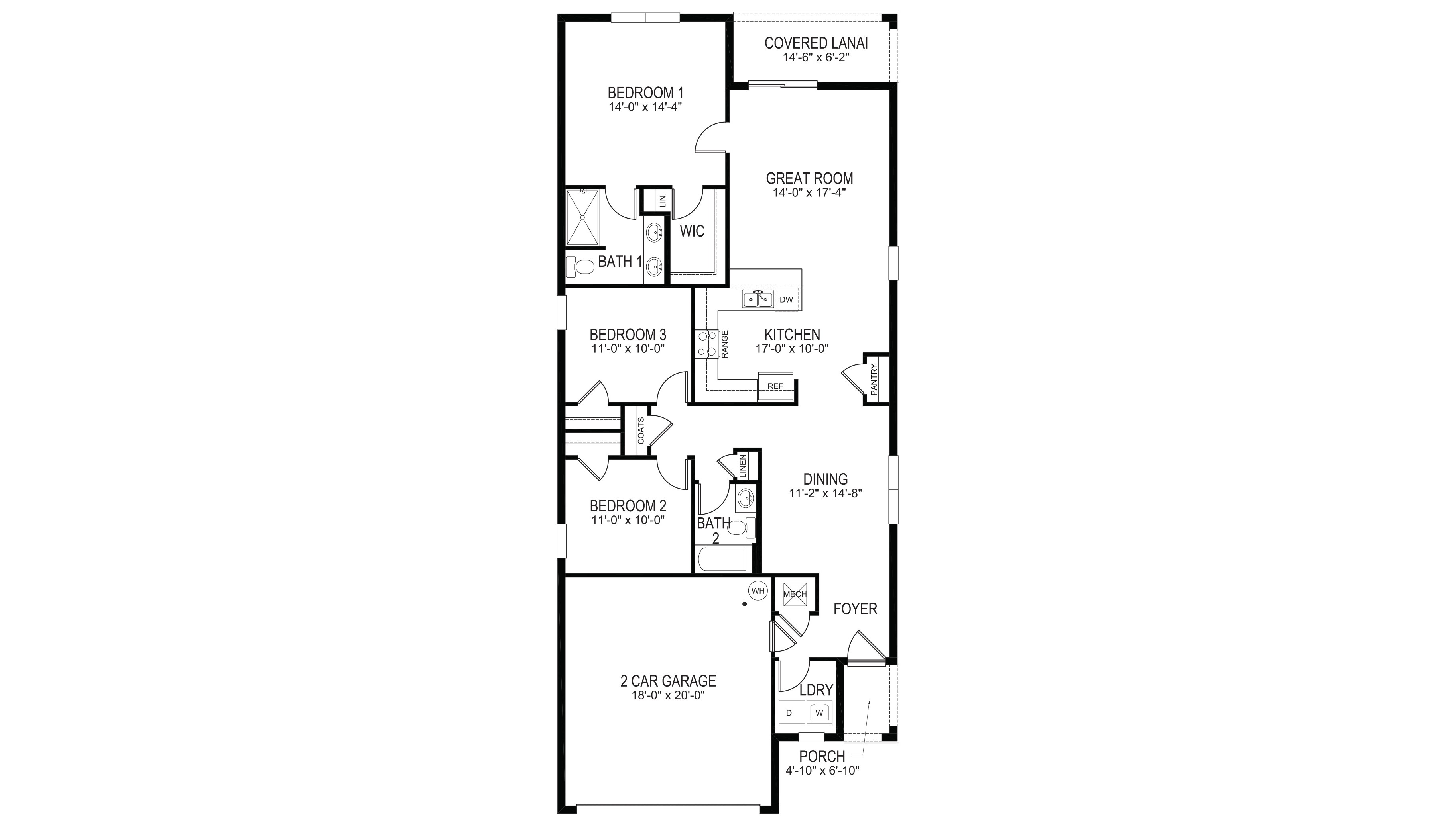 Allex Floorplan Outline