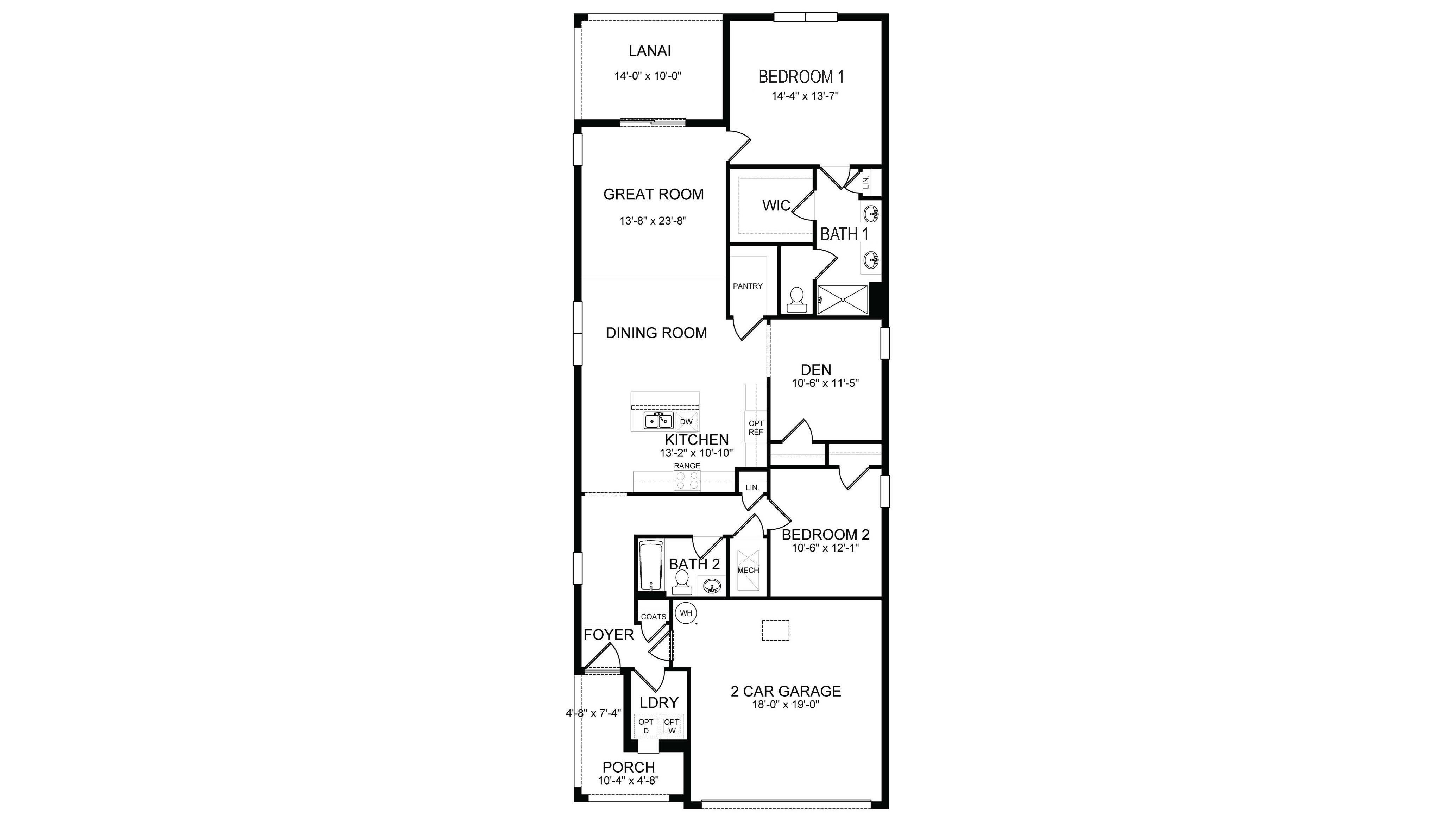 Jemison Floorplan Outline