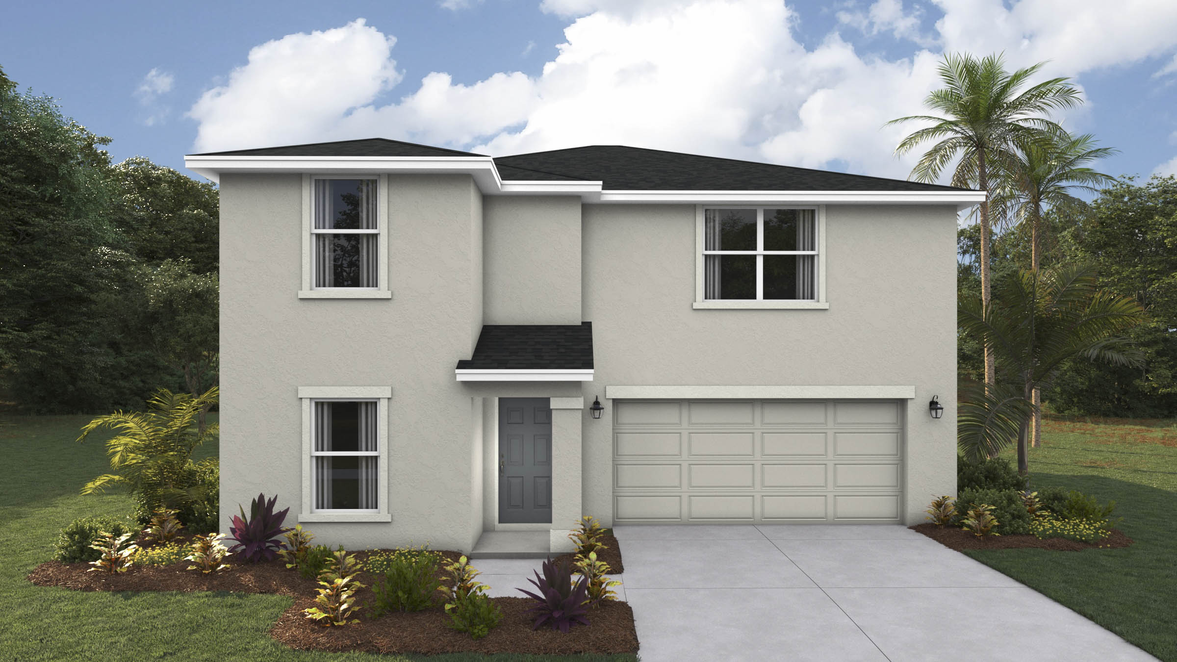Exterior of Riviera at Cottages at Avignon by D.R. Horton in Palmetto Florida