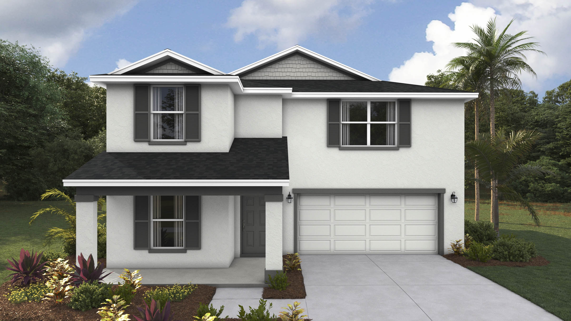 Exterior of Riviera at Cottages at Avignon by D.R. Horton in Palmetto Florida