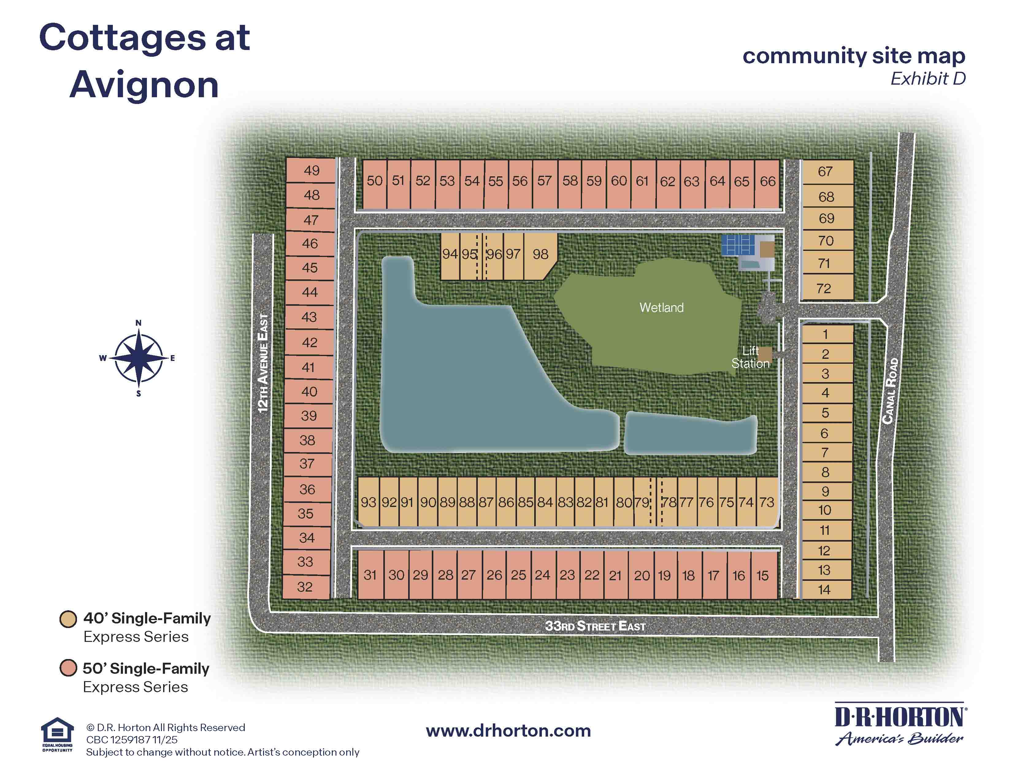Static Lot Map