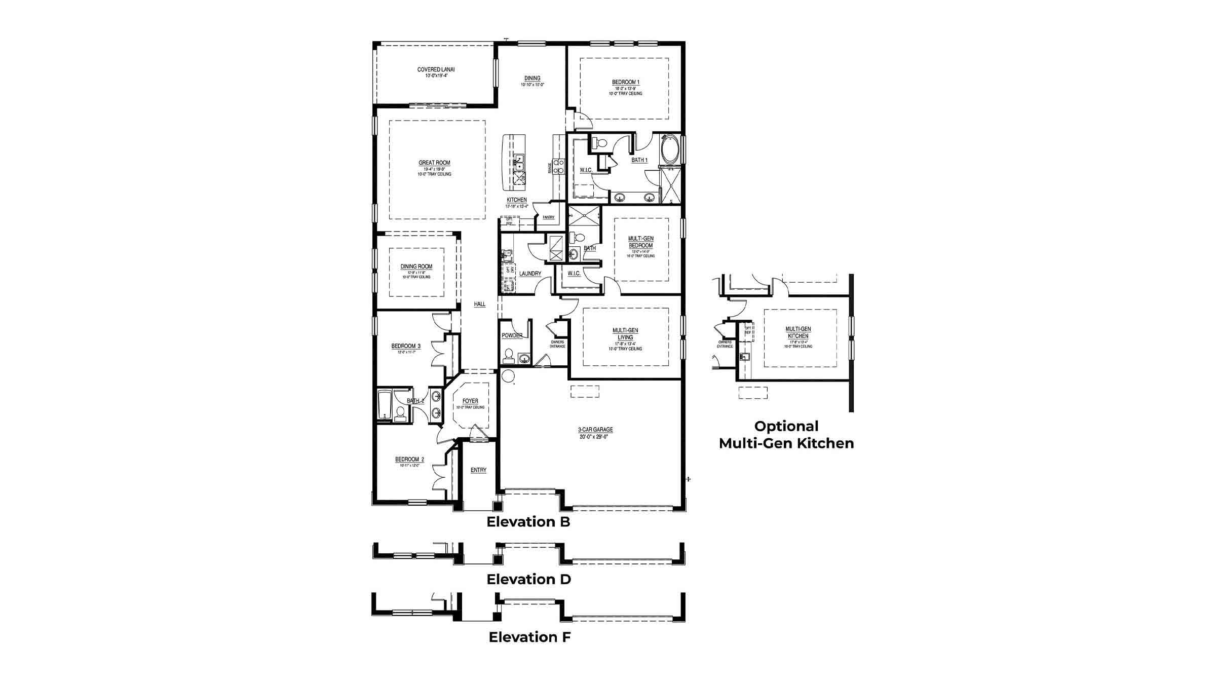 Floor Plan in Coddington Bradenton, FL D.R. Horton