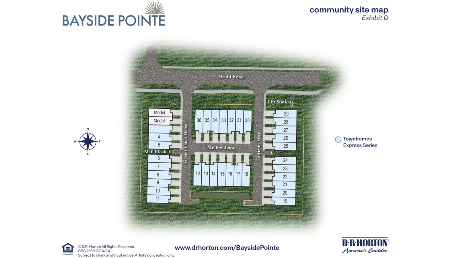 Static Lot Map