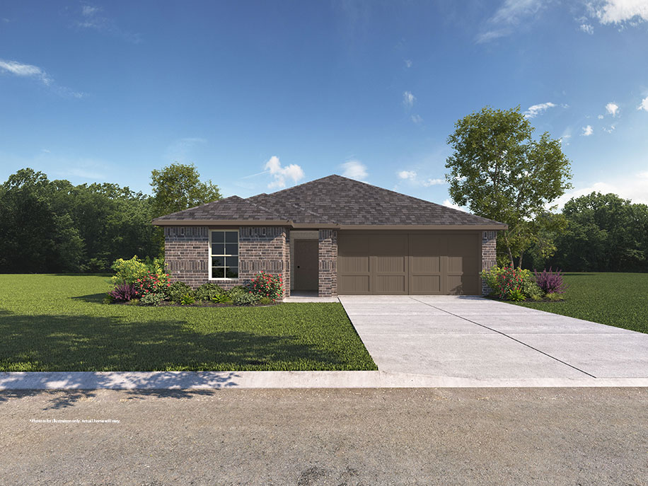 Floor Plan in Terra Vista LUBBOCK, TX D.R. Horton