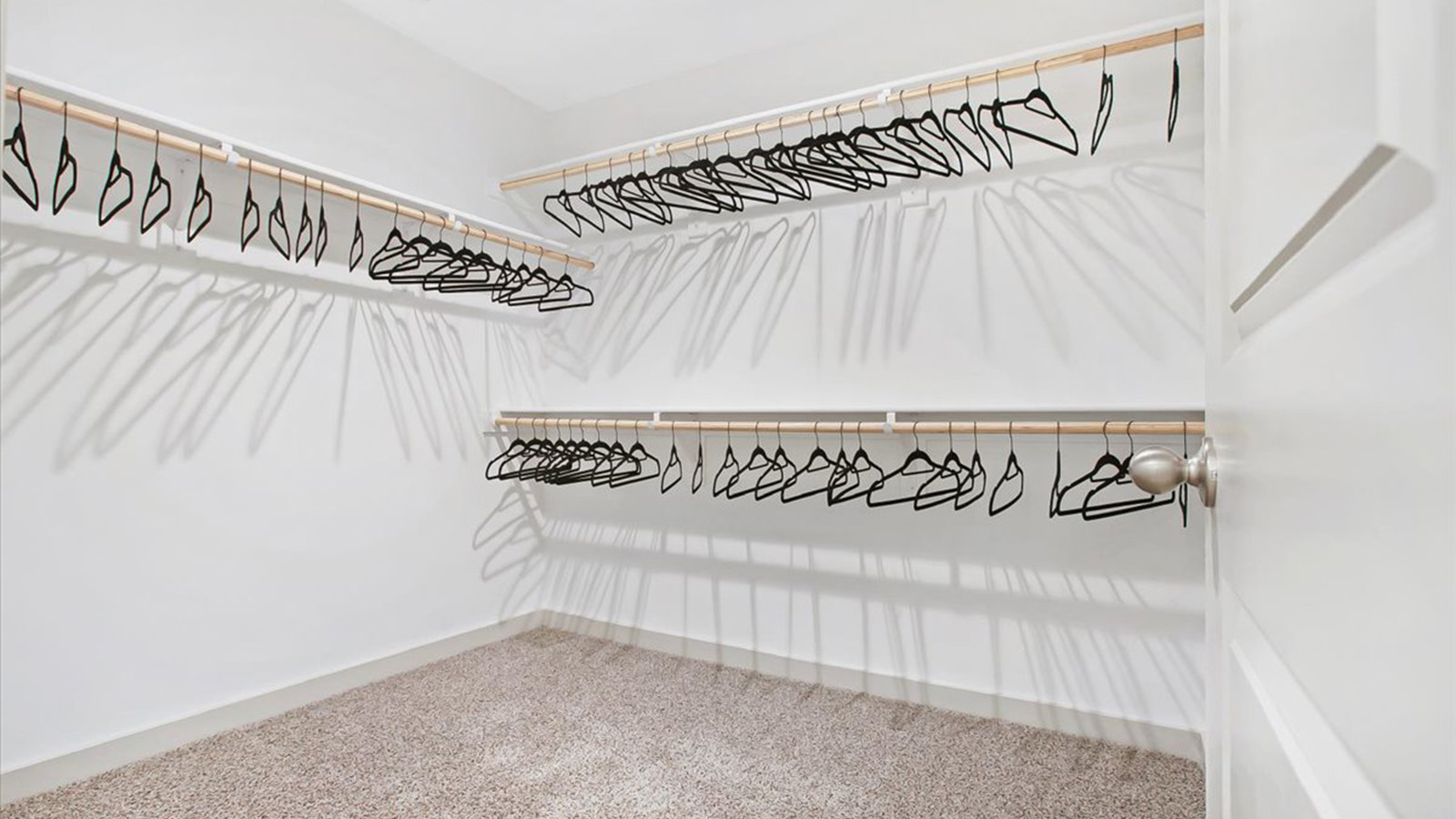 Spacious Primary walk in closet
