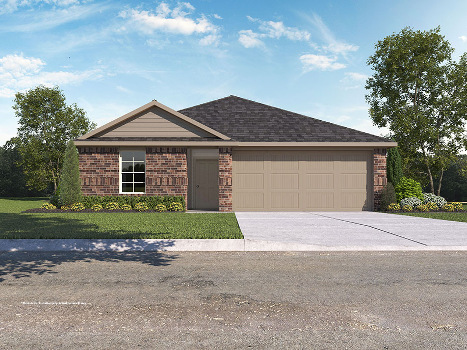 Floor Plan in Terra Vista LUBBOCK, TX D.R. Horton