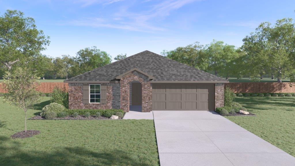 Floor Plan in Viridian LUBBOCK, TX D.R. Horton