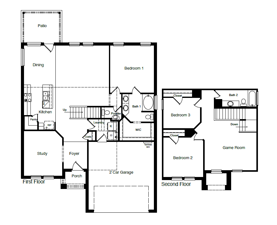 Gulfport floor plan and layout