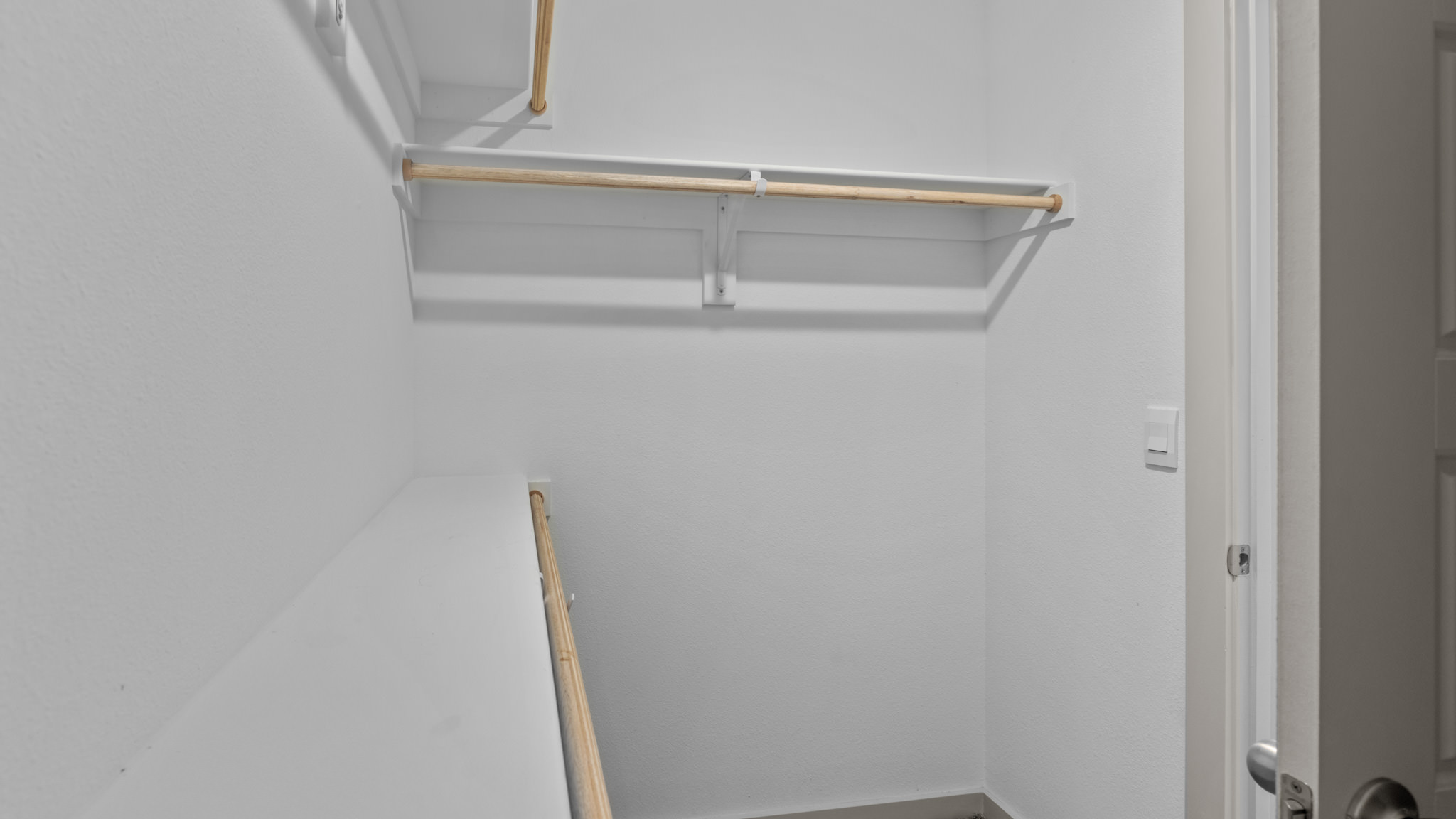 Large walk in closet