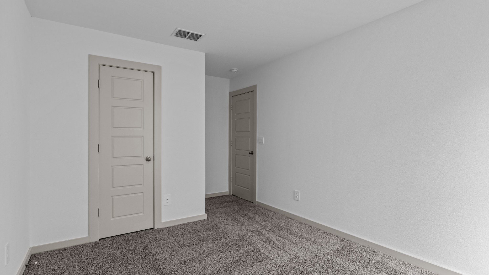 Guest bedroom with spacious closet