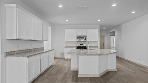 Open kitchen concept
