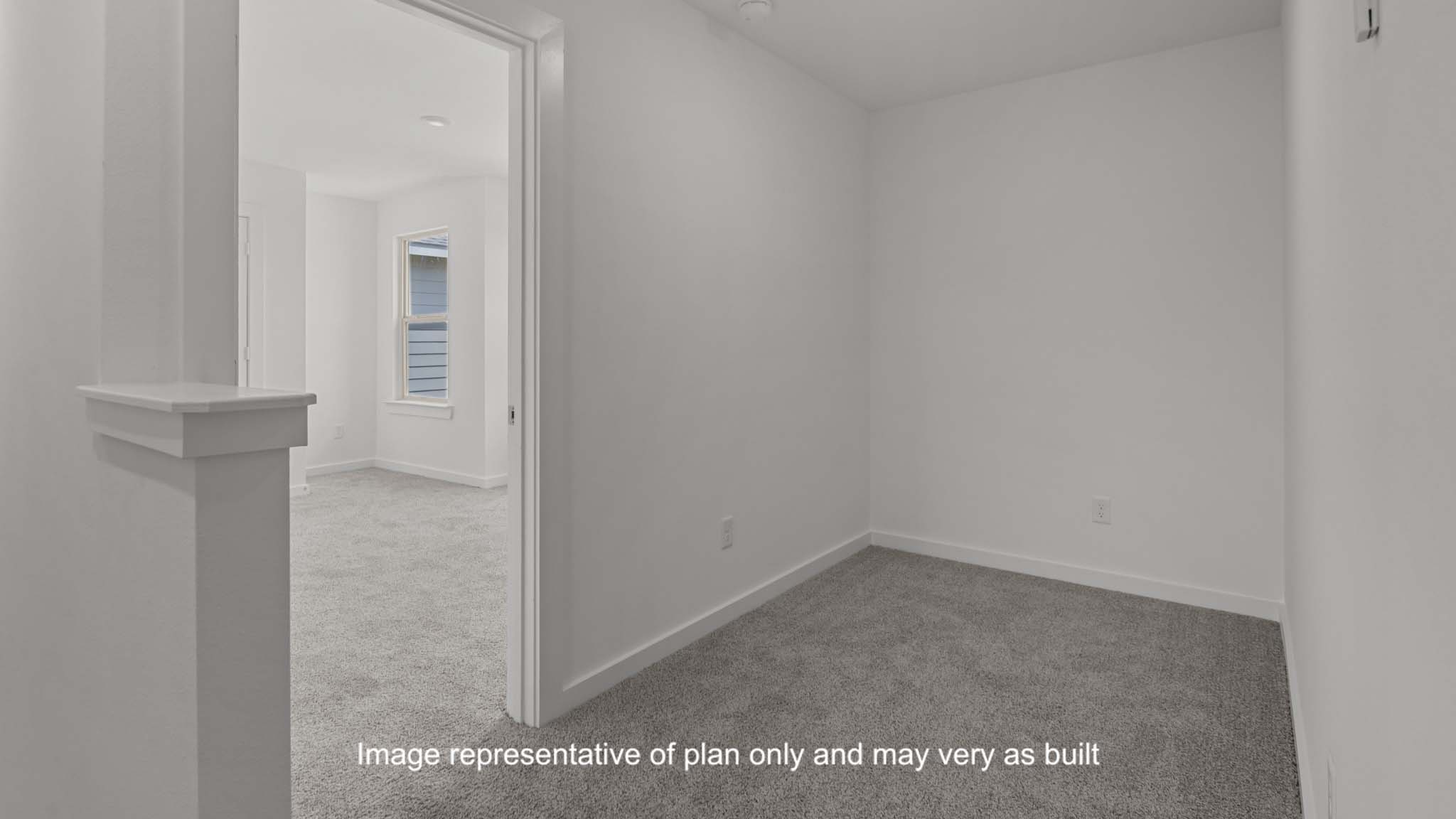 Landing space between rooms