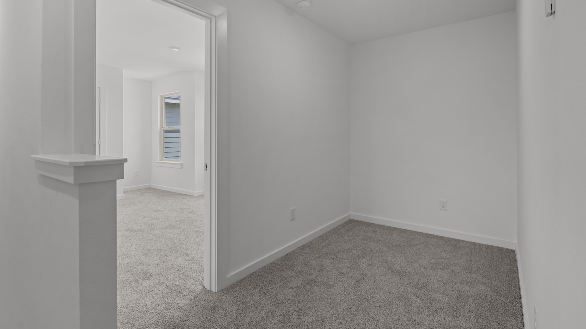 Upstairs landing space and hallway to bedrooms