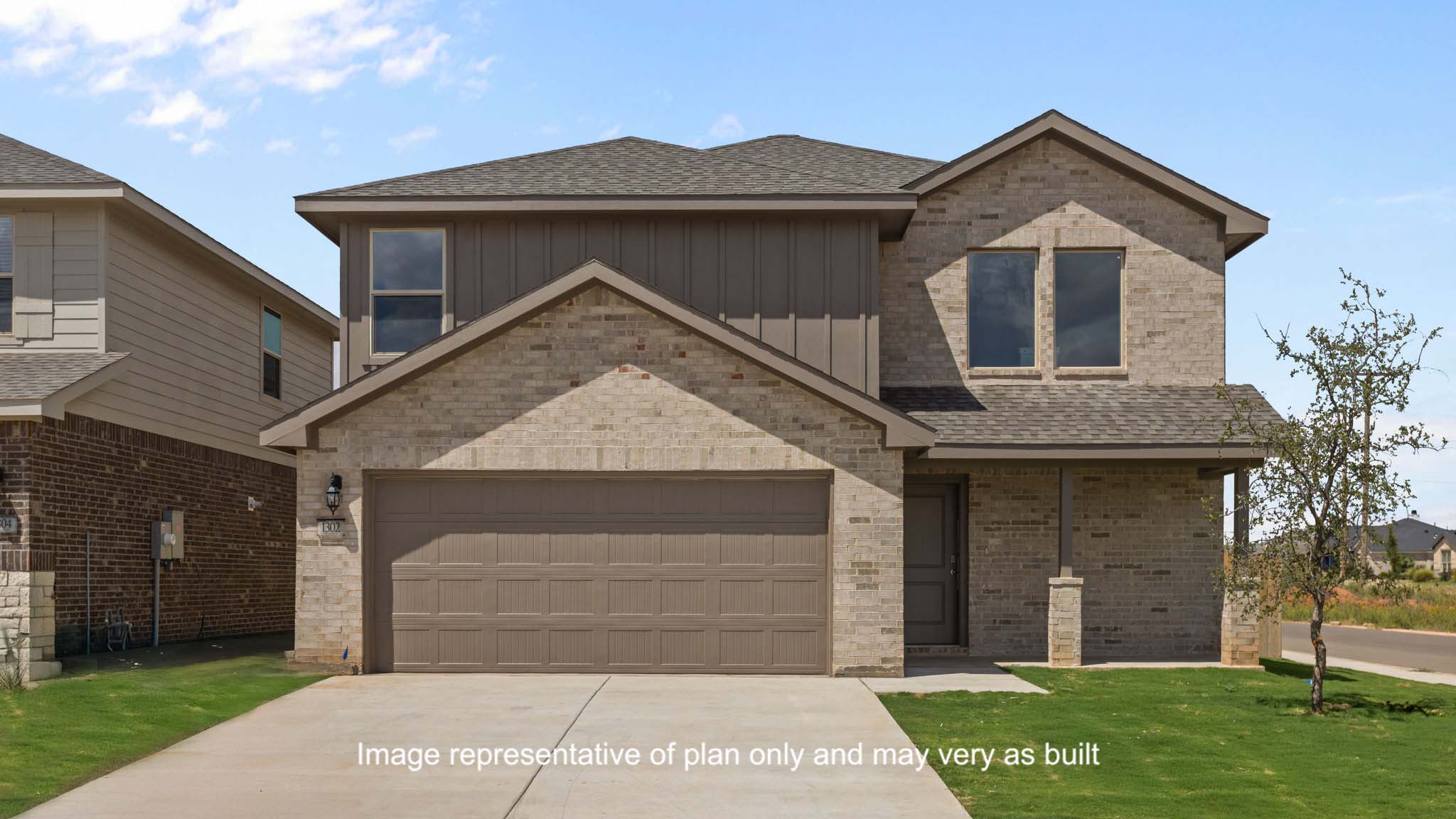Two story brick home in lubbock texas