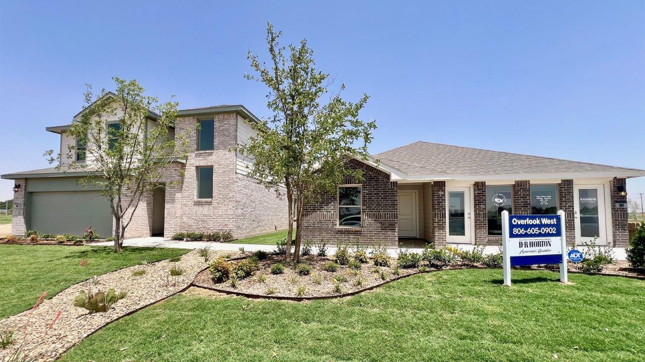 New Homes in Overlook West WOLFFORTH, TX D.R. Horton