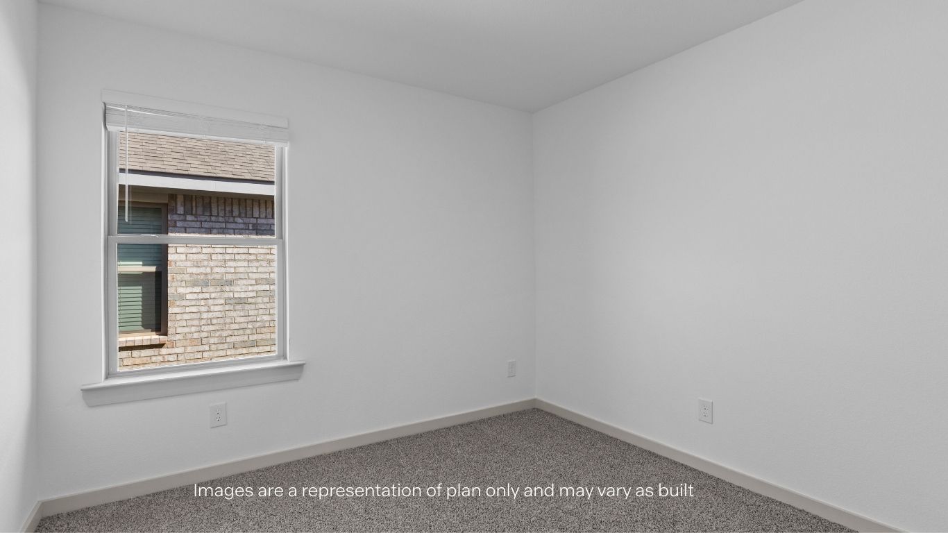 Guest bedroom with side window and ample light