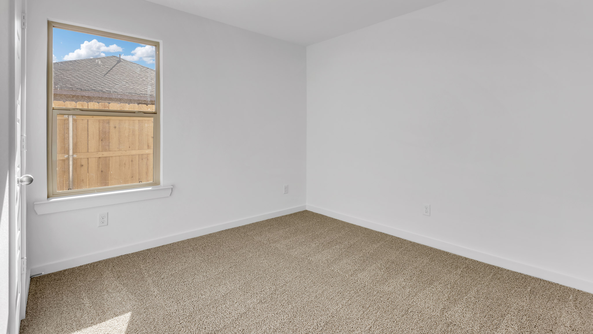 Bedroom 3 with side window and spacious closet