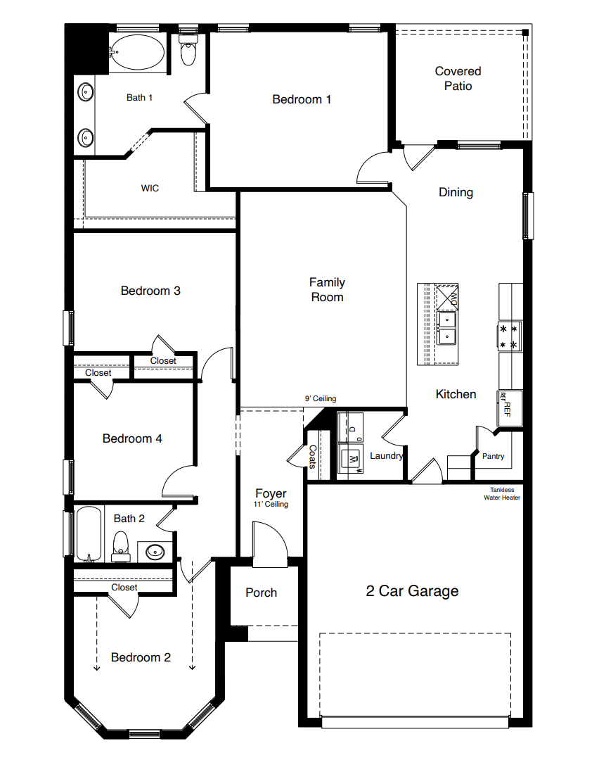 Oxford floorplan layout and overview