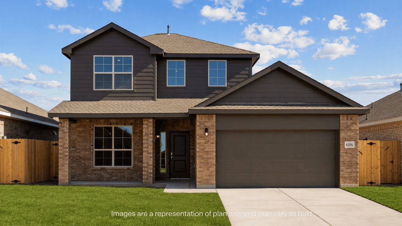 Two story brick home in lubbock texas