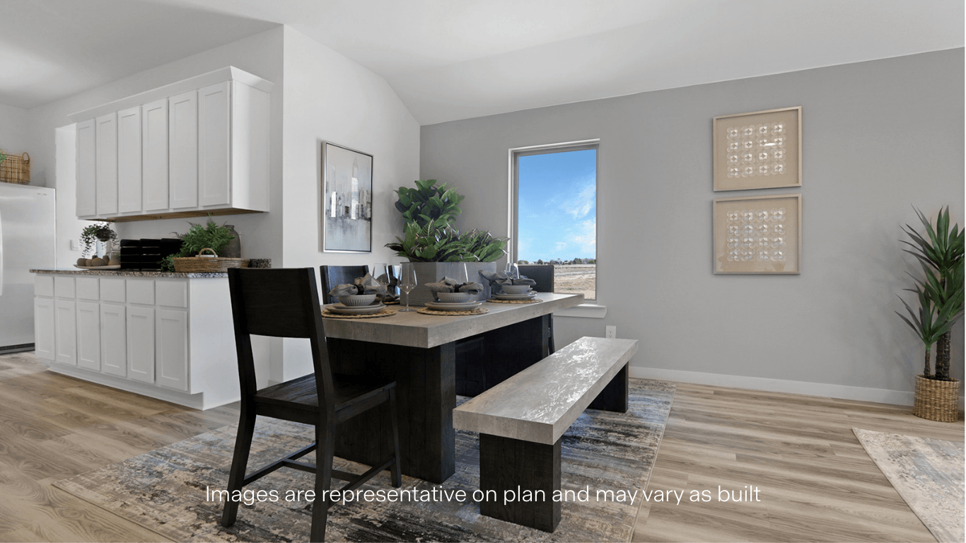 Spacious open kitchen with ample natural light