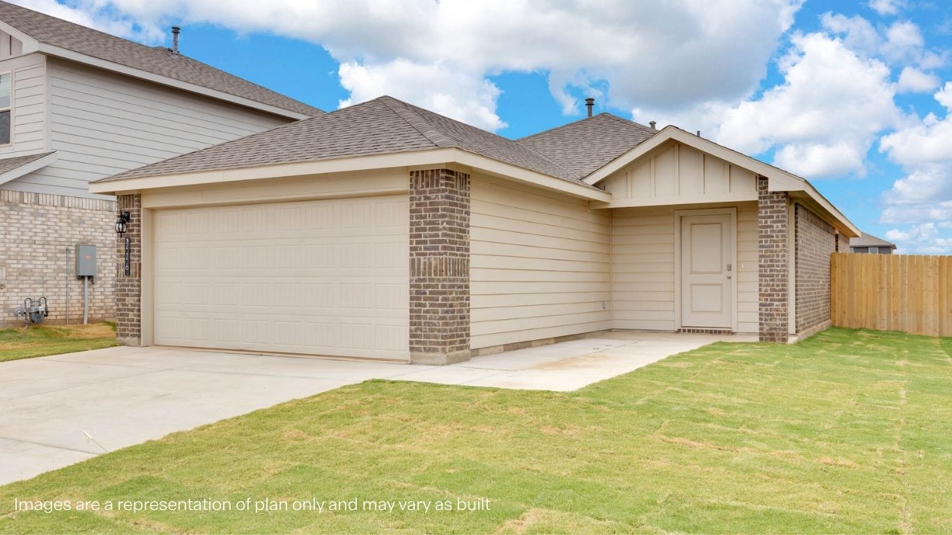 Single story home in lubbock texas