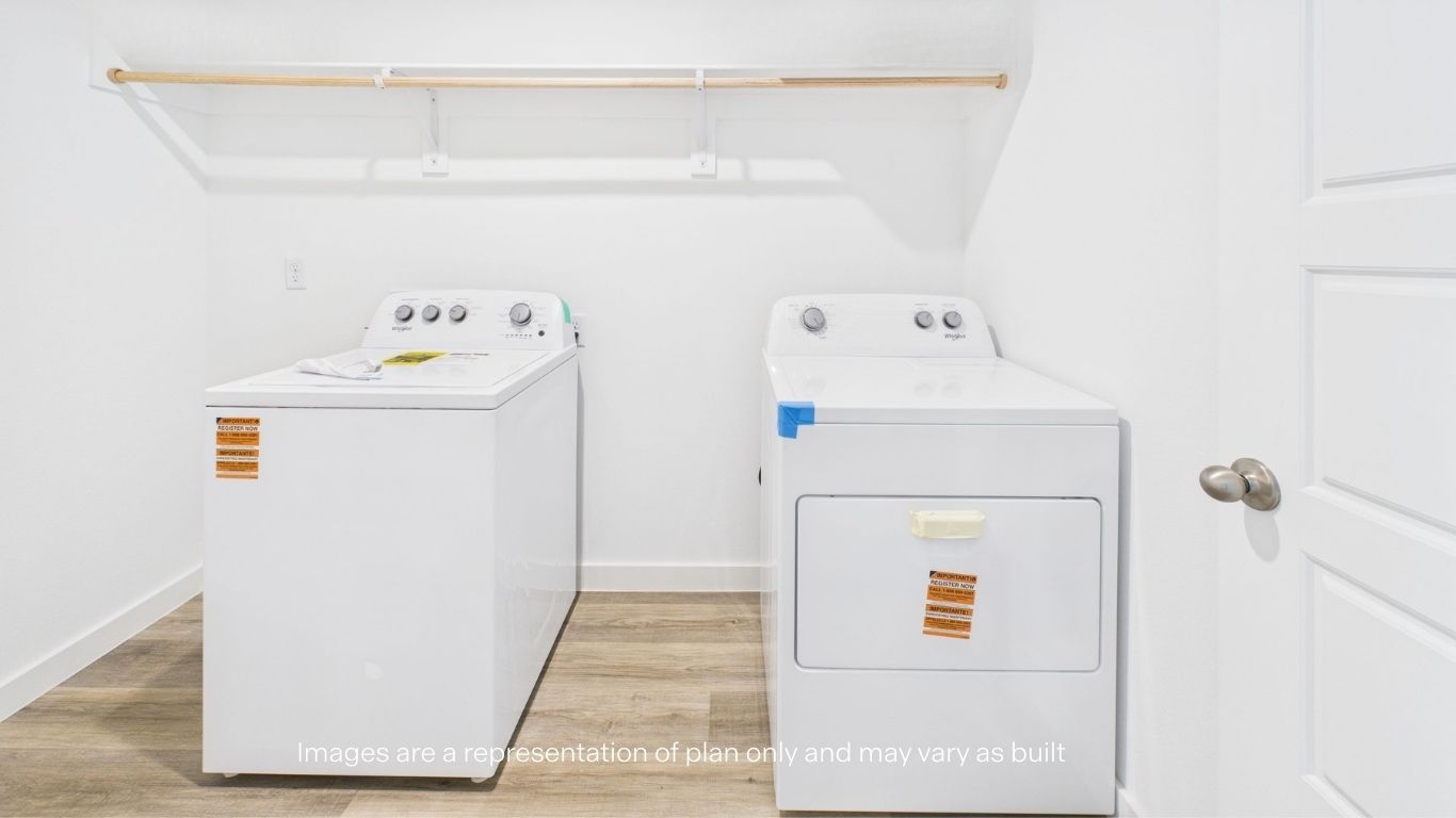 Landry room and utility closet