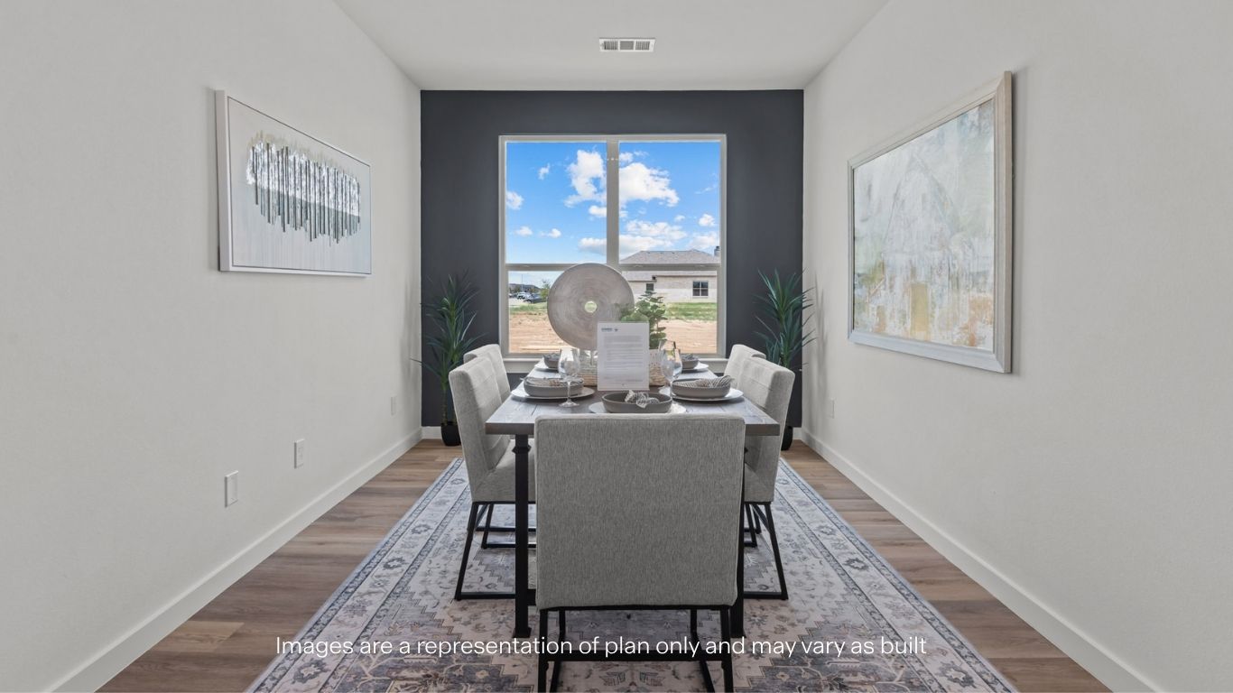 Spacious study room with ample light