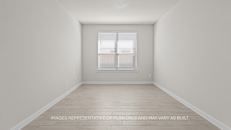 study room with vinyl plank flooring and white interior with window