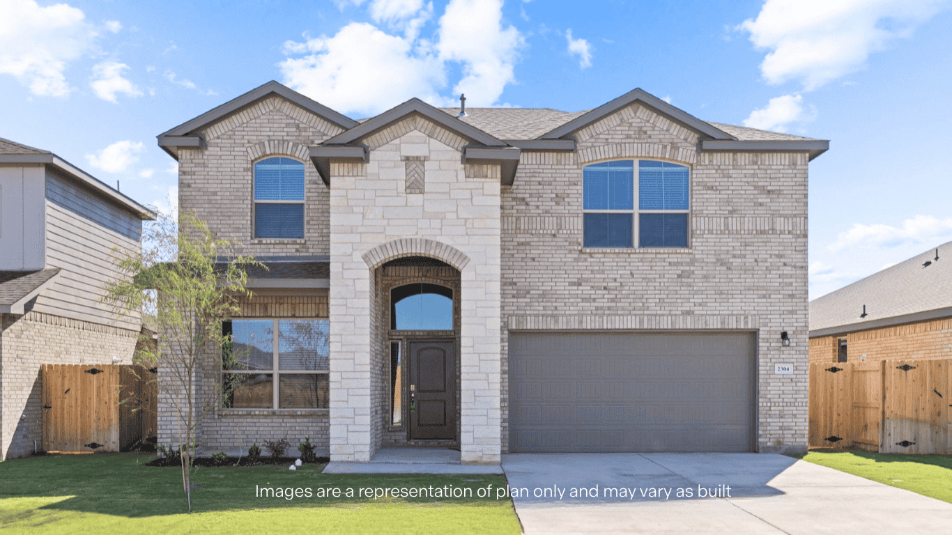 Two story brick home in lubbock texas
