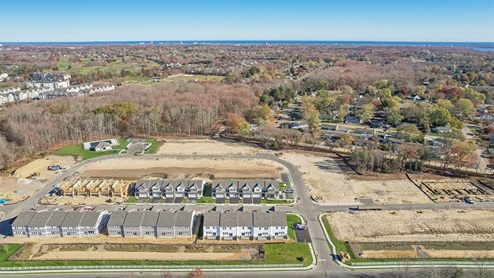 Aerial photo of the neighborhood