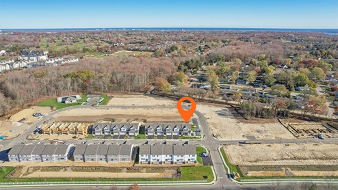 Aerial photo of the neighborhood